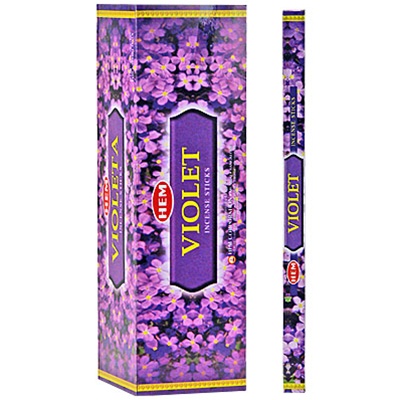 Hem Violet Incense (Square)